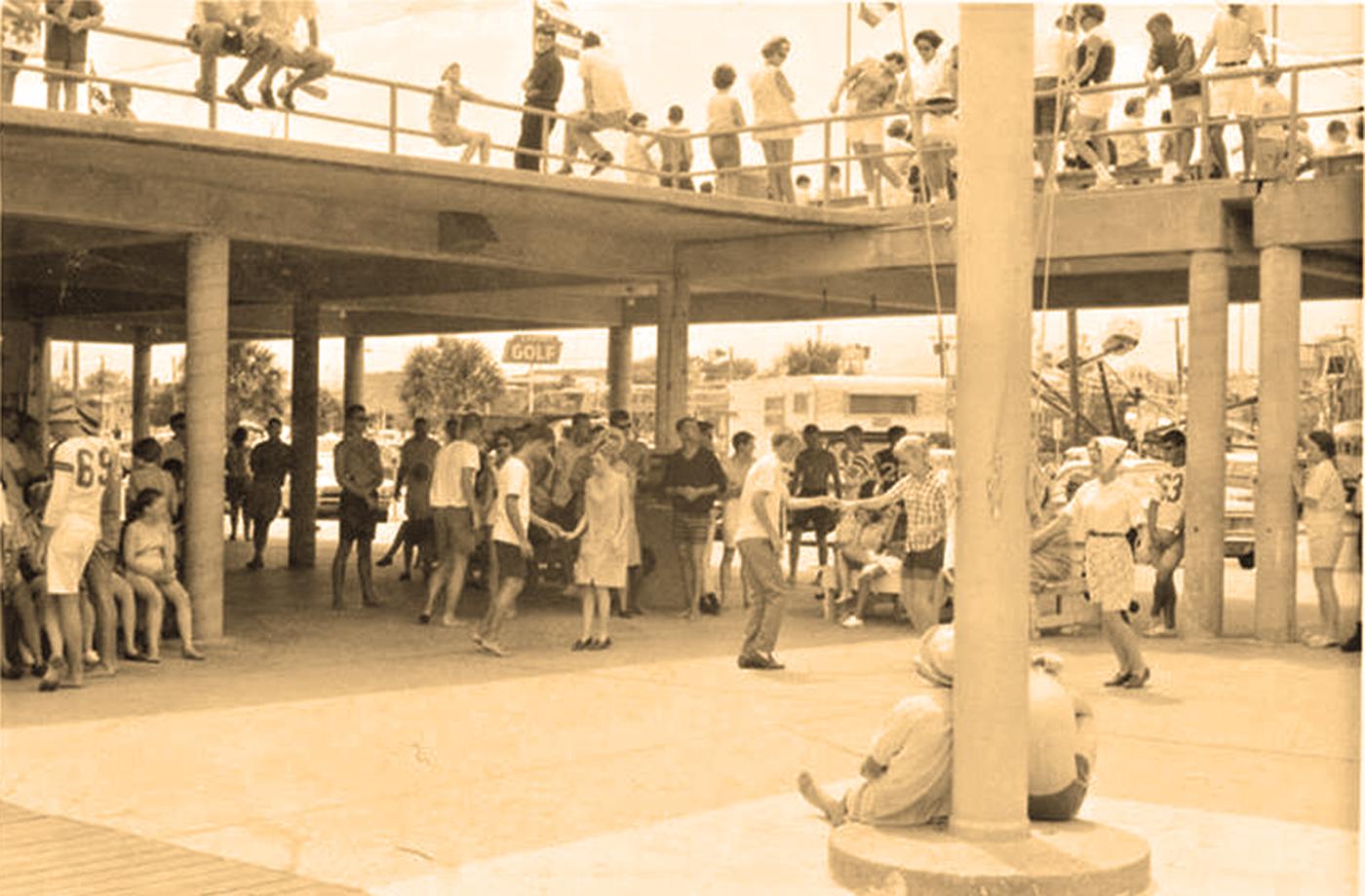 Shaggin Myrtle Beach Pv 1964 sepia